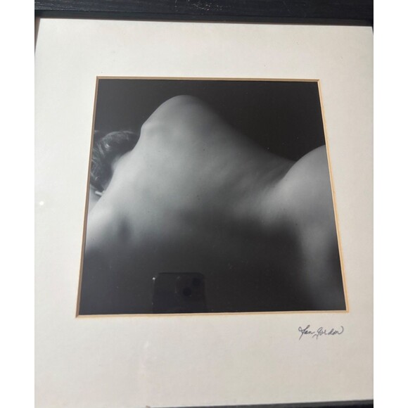 SET OF 2 WOMEN'S NUDE BACK Jan Gordon BLACK AND WHITE  Photographic Art - Picture 4 of 13